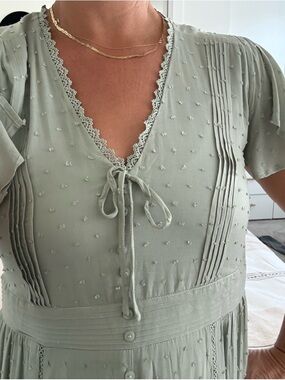 Lulu's Sage Green dress